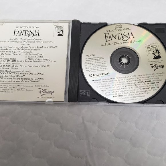 Selections from Fantasia and other Disney Musical Classics Promotional CD - Picture 4 of 4